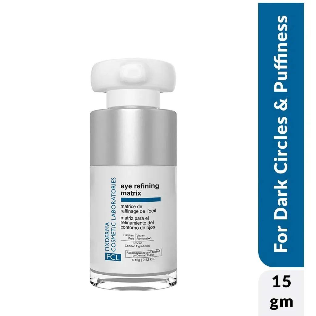 2.5% Vitamin C   0.5% Hyaluronic Acid for Dark Circles FCL Eye Refining Matrix Under Eye Cream