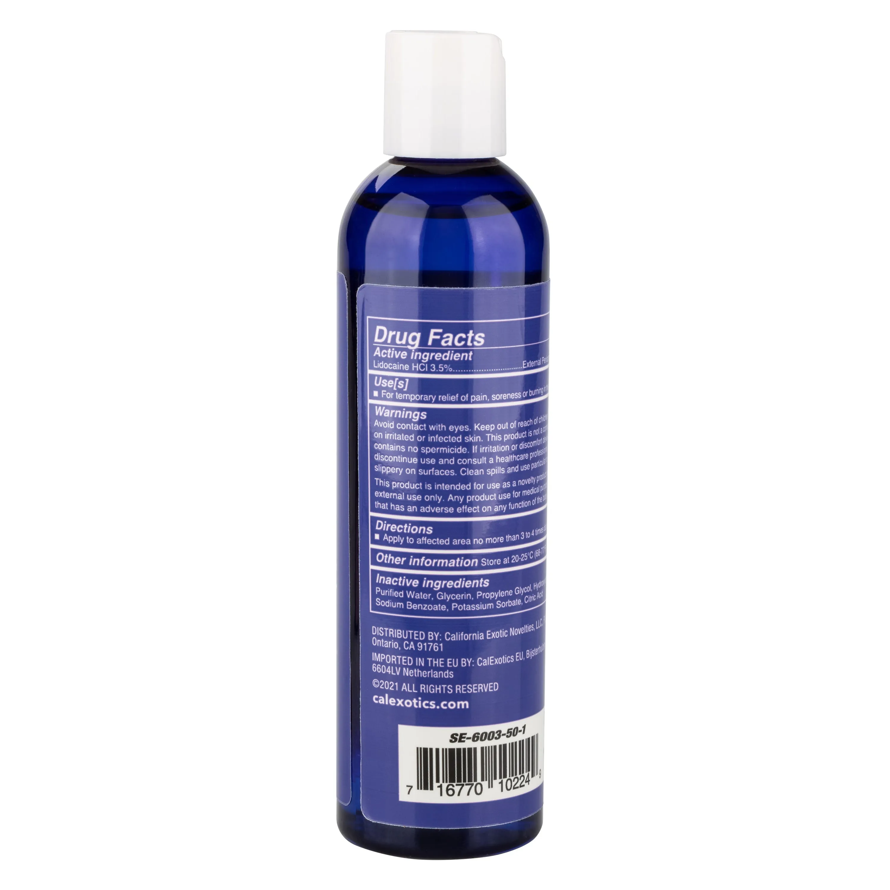 Admiral at Ease Anal Lubricant - 8 Fl. Oz.