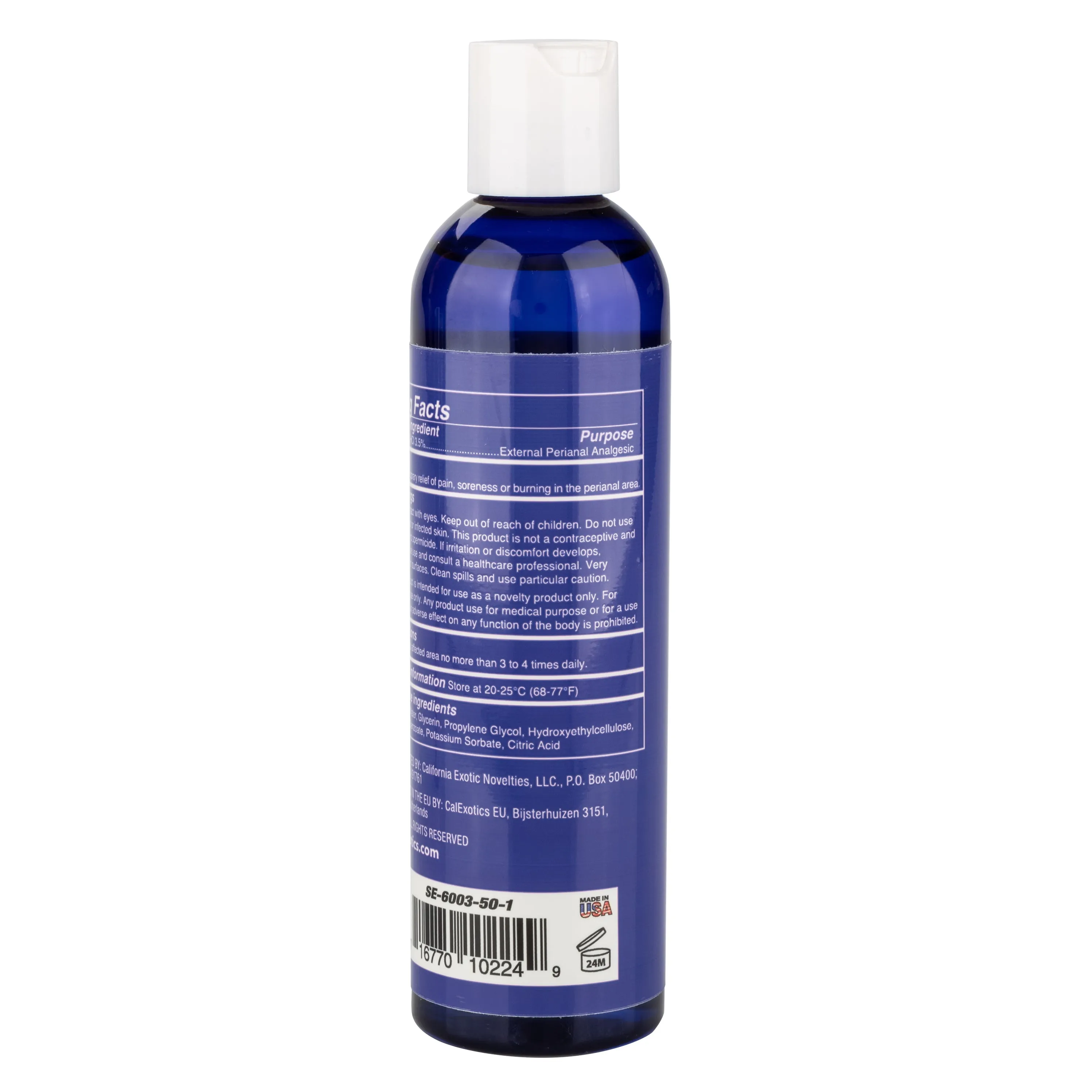 Admiral at Ease Anal Lubricant - 8 Fl. Oz.