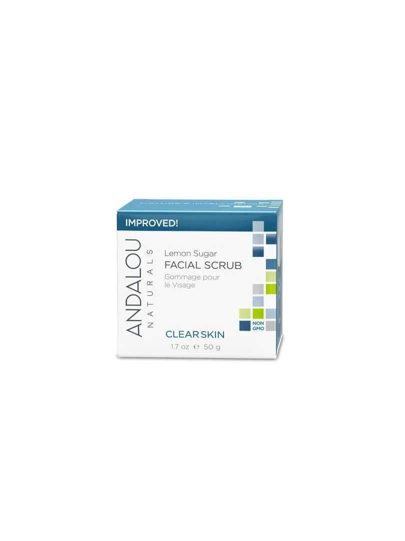 Andalou Naturals - Lemon Facial Scrub, 50ml