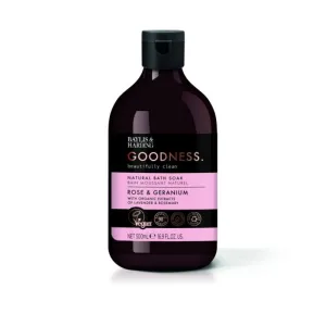 Baylis & Harding Goodness Rose & Geranium Bath Soak, 500ml