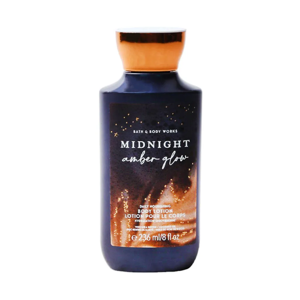 BBW MIDNIGHT AMBER GLOW BODY LOTION