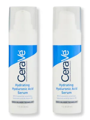 CeraVe Hydrating Hyaluronic Acid Serum 2 Ct 1 oz