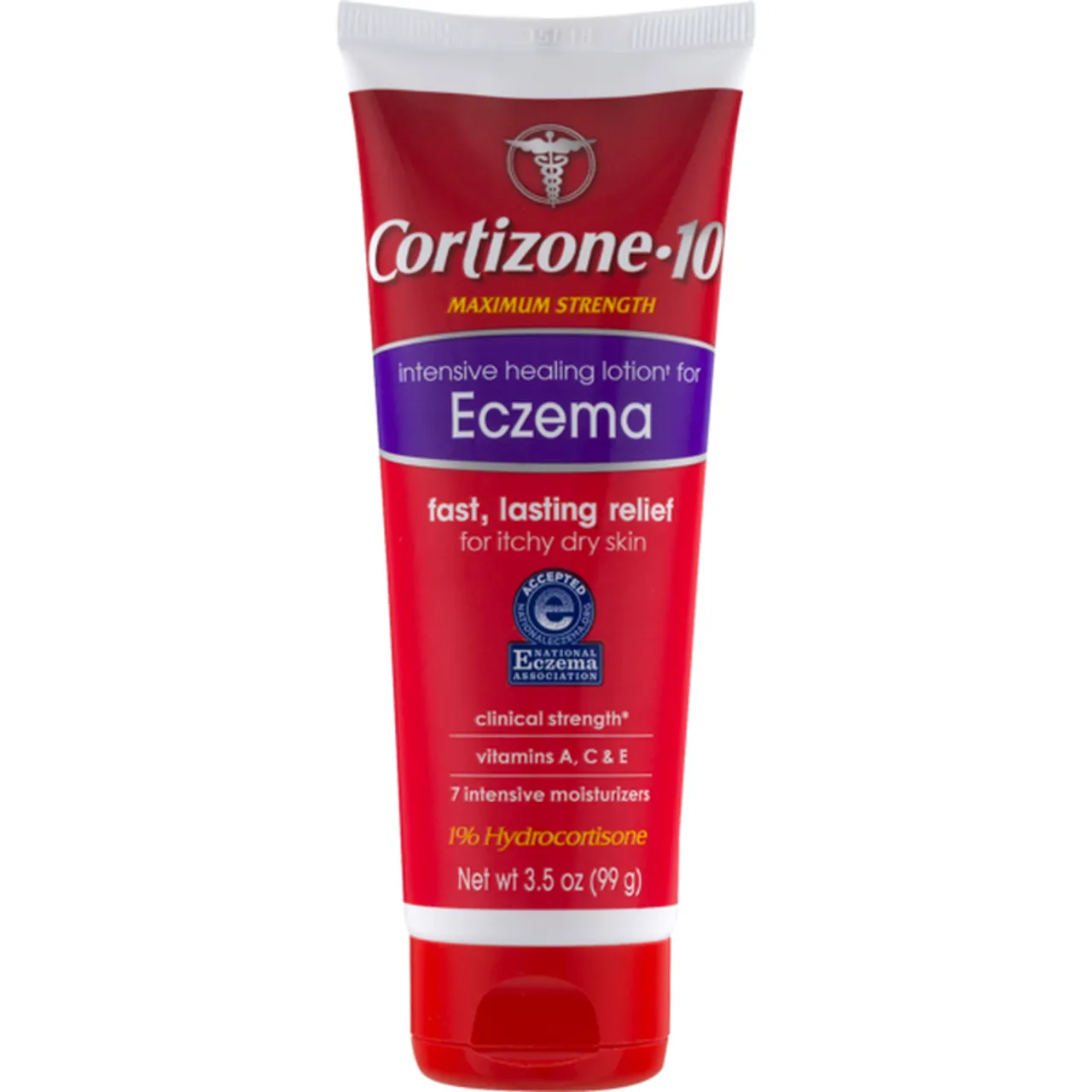 Chattem Cortizone 10® Intensive Healing Eczema Lotion, 3.5 oz Tube