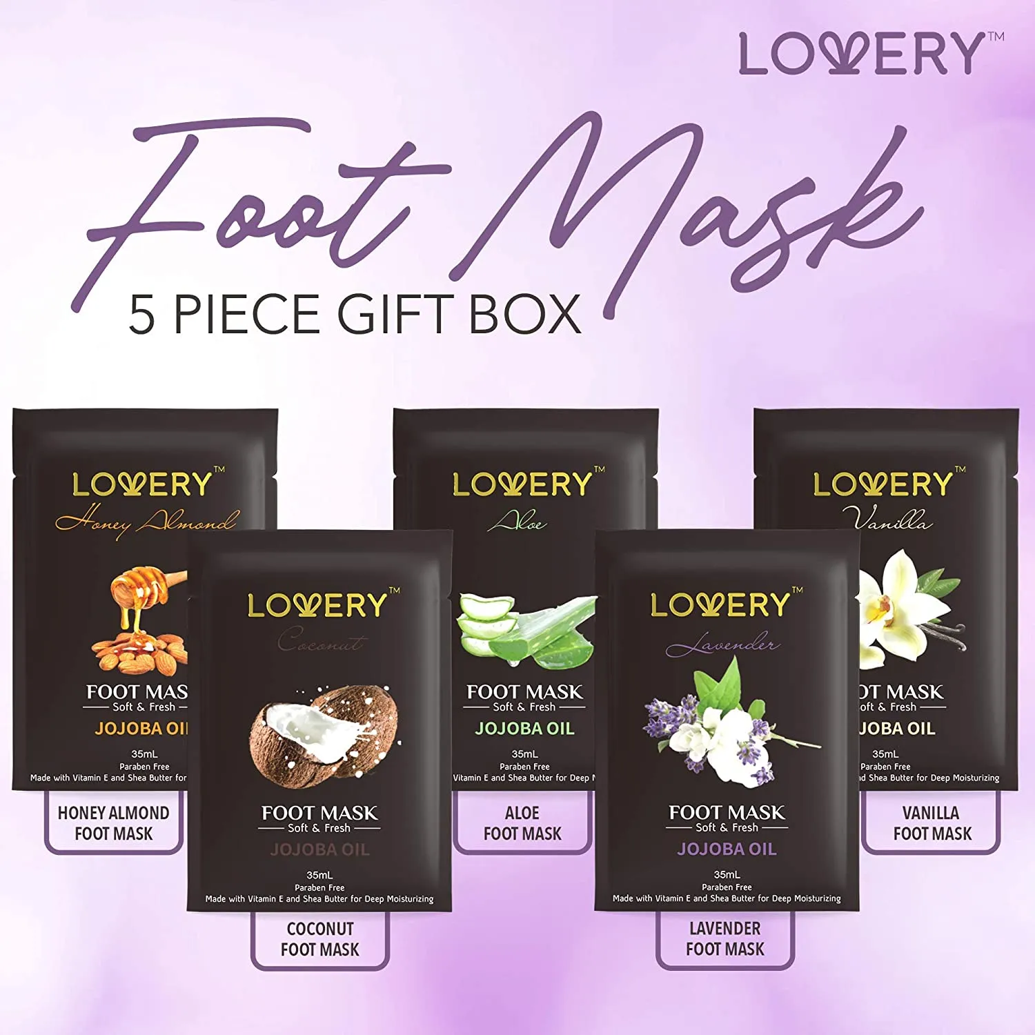 Deep Conditioning Foot Masks - 5 Pack Body Lotions