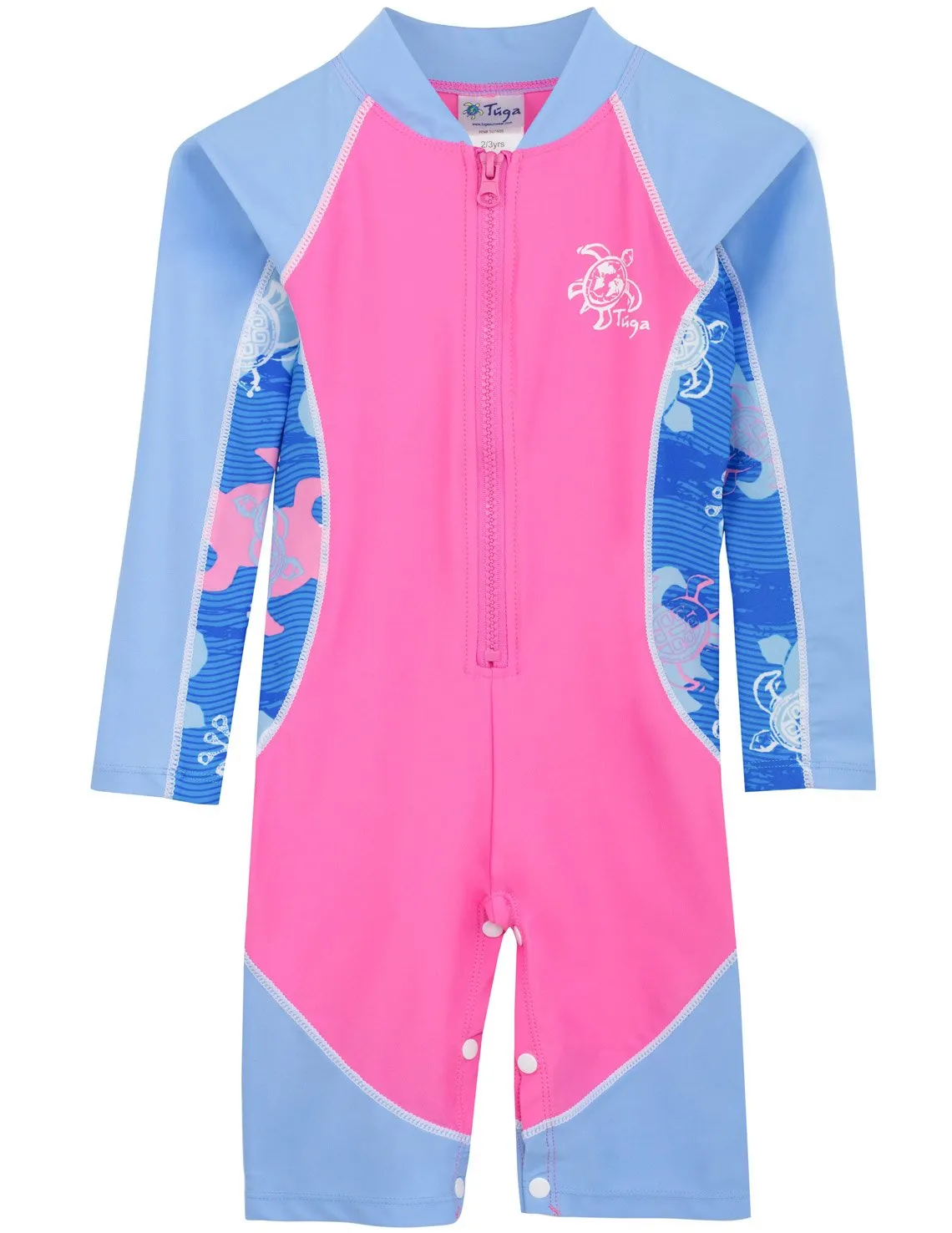 High Tide One Piece Sunsuit - Pink Wave