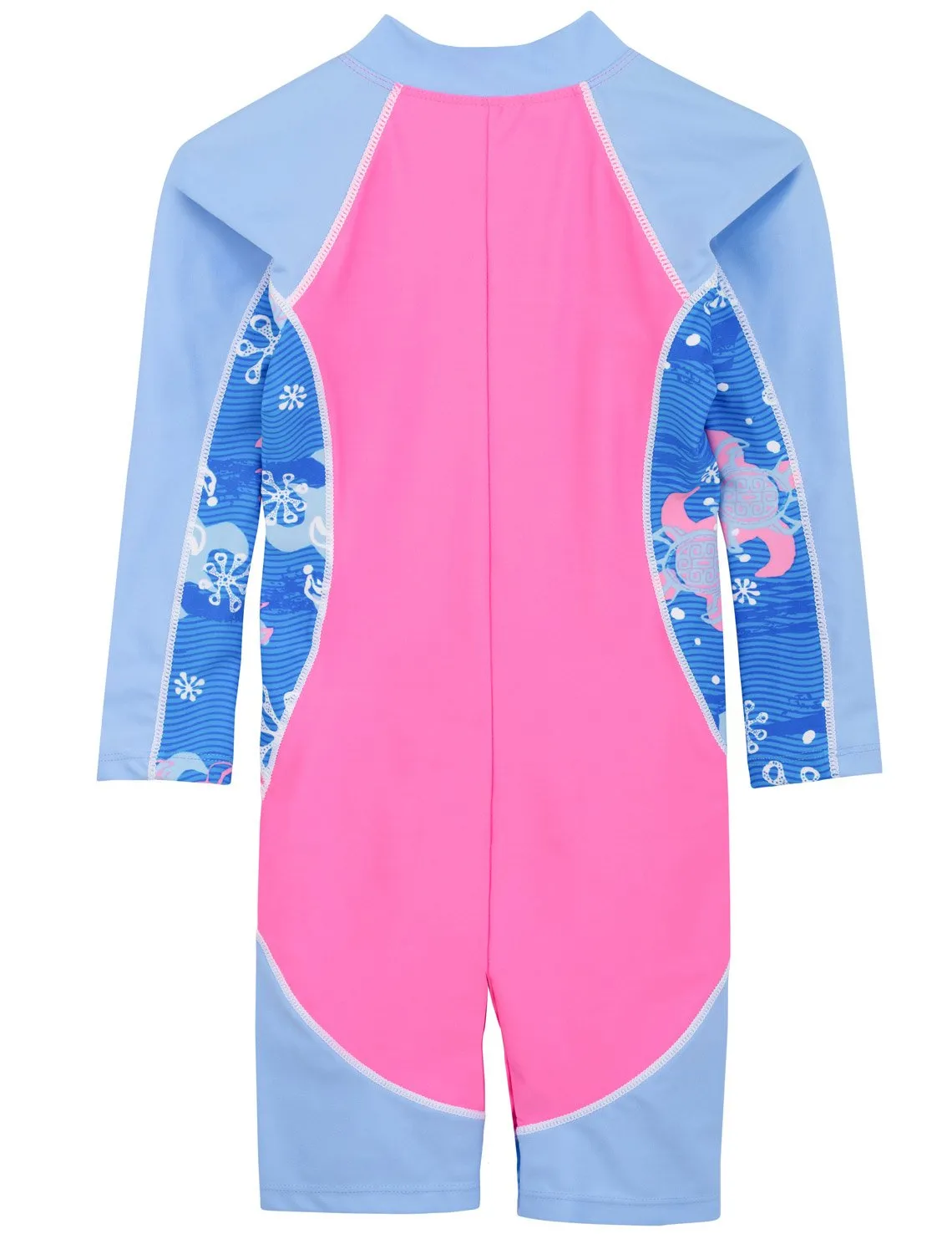 High Tide One Piece Sunsuit - Pink Wave