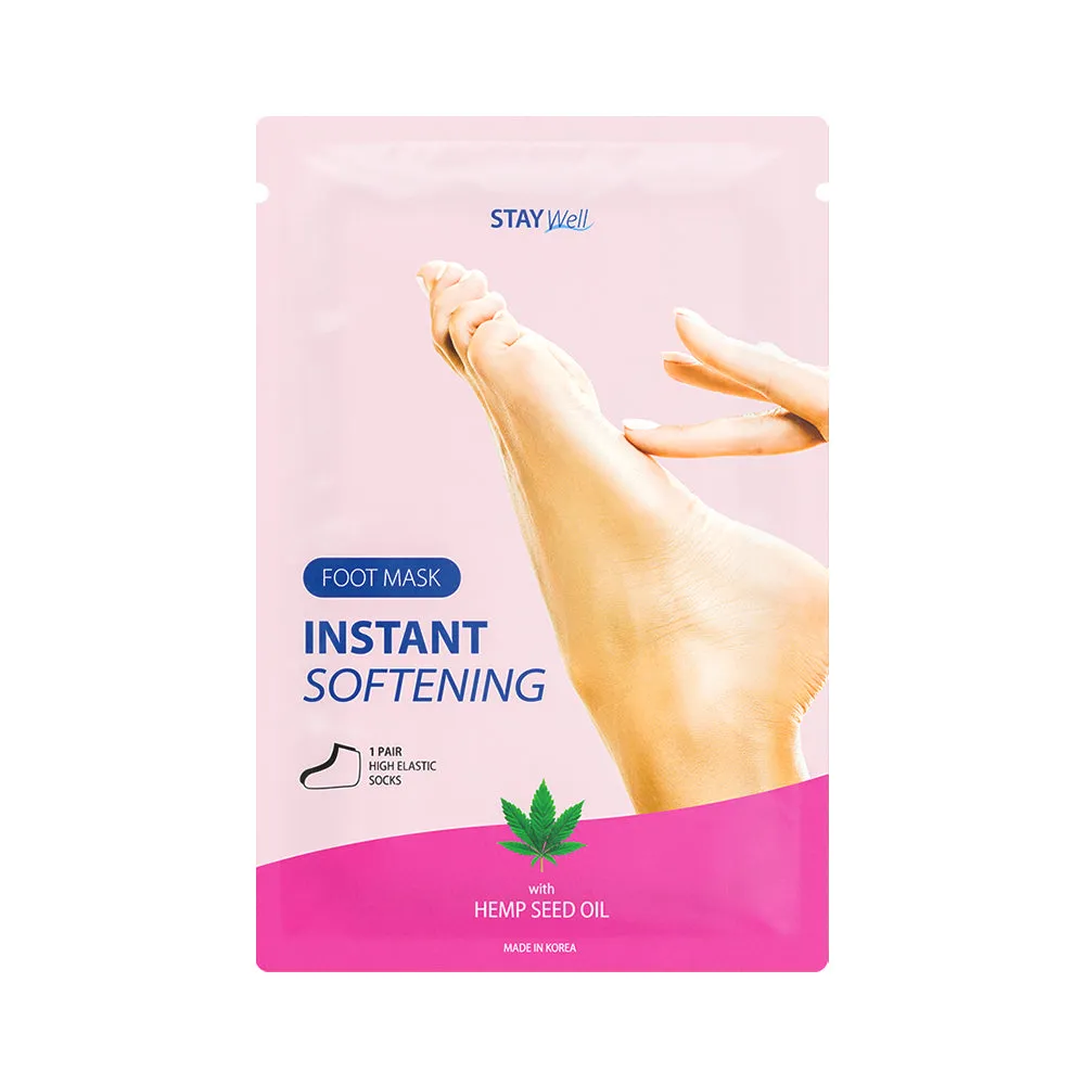 Instant Softening Foot Mask maska do stóp w postaci skarpetek Hemp Seed Oil 1 para