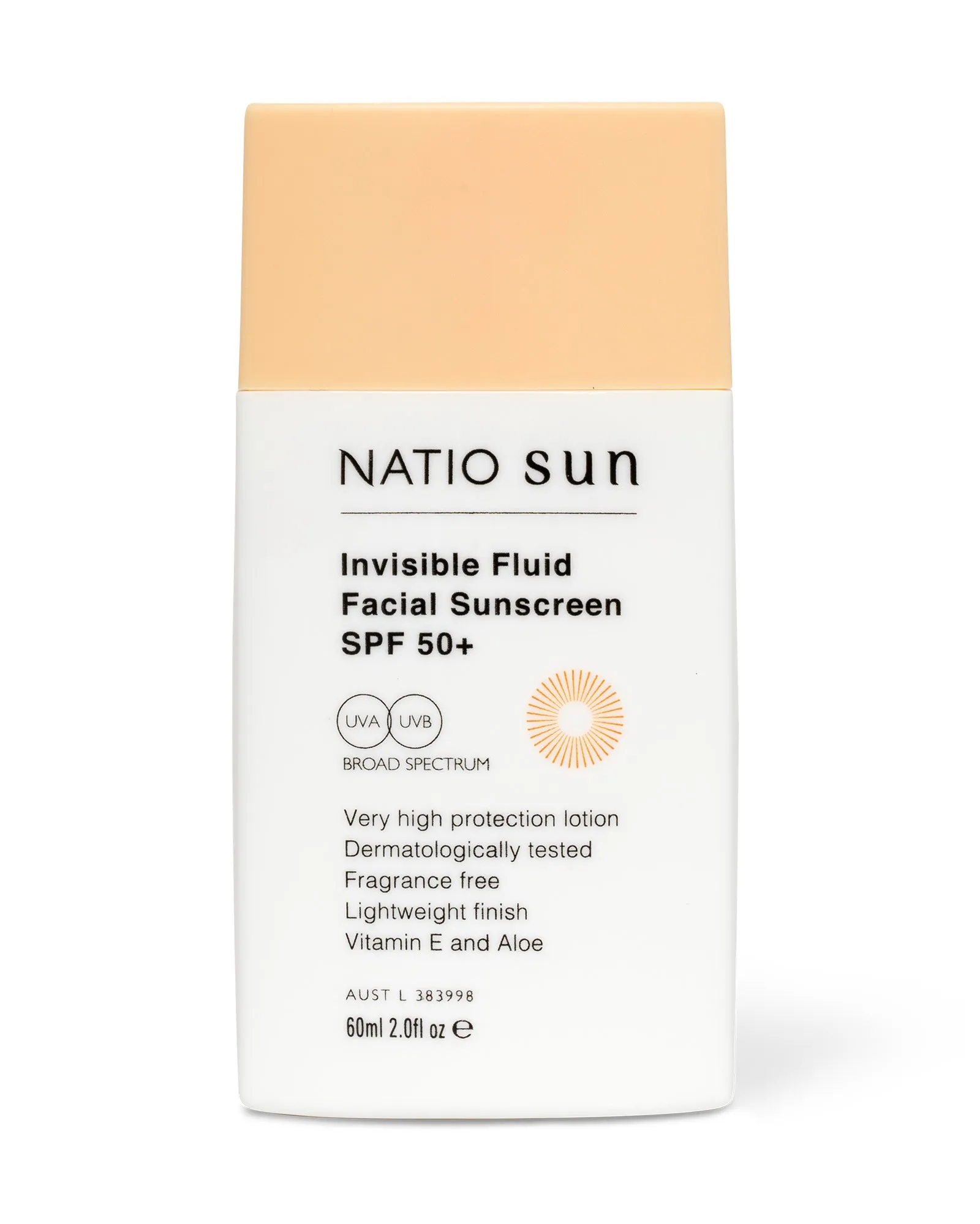 Invisible Fluid Facial Sunscreen SPF 50 