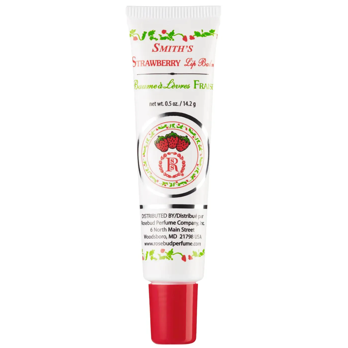 lip balm tube | strawberry