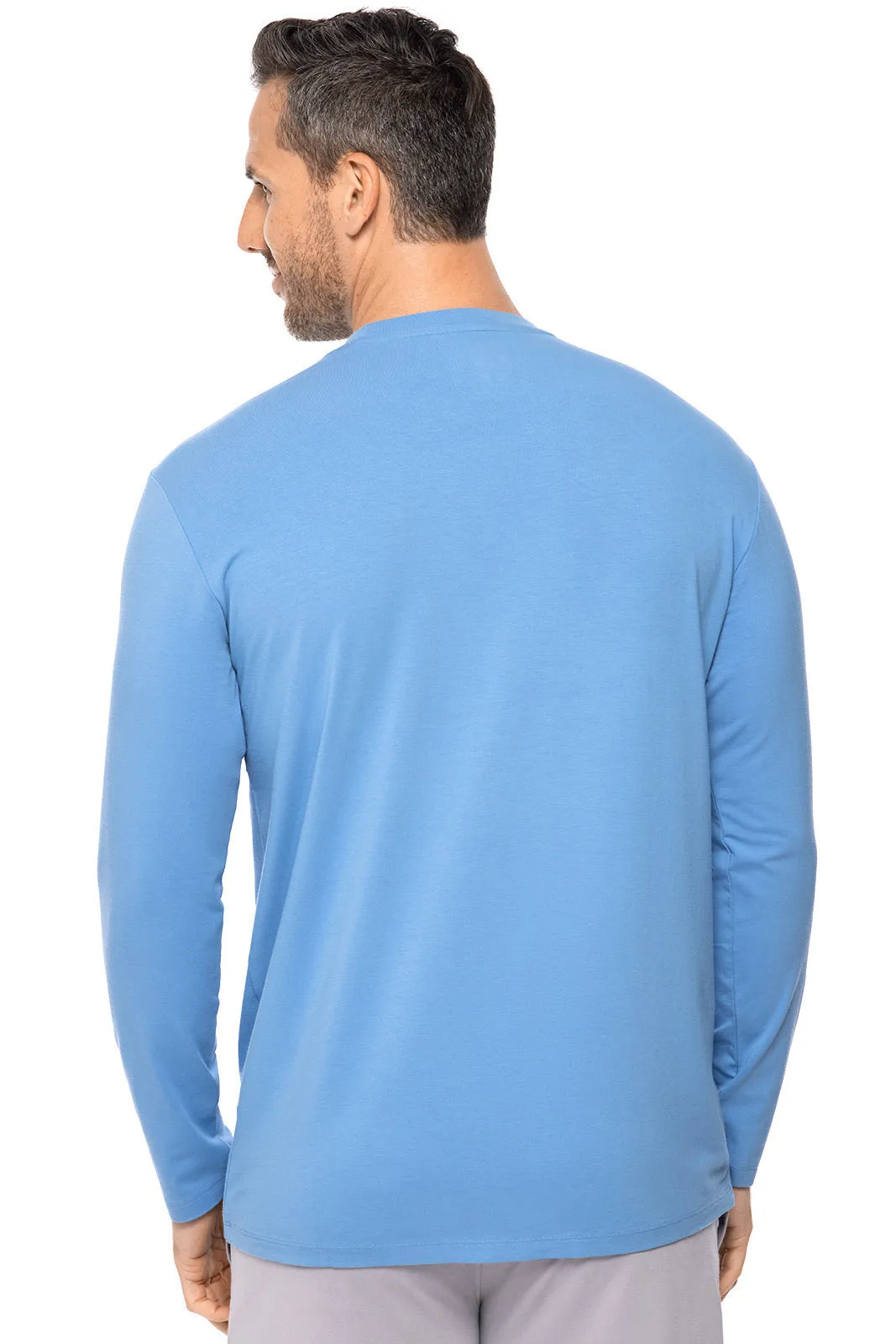 Men's Morada Everyday Long Sleeve T-Shirt  |  Clear Sky Blue