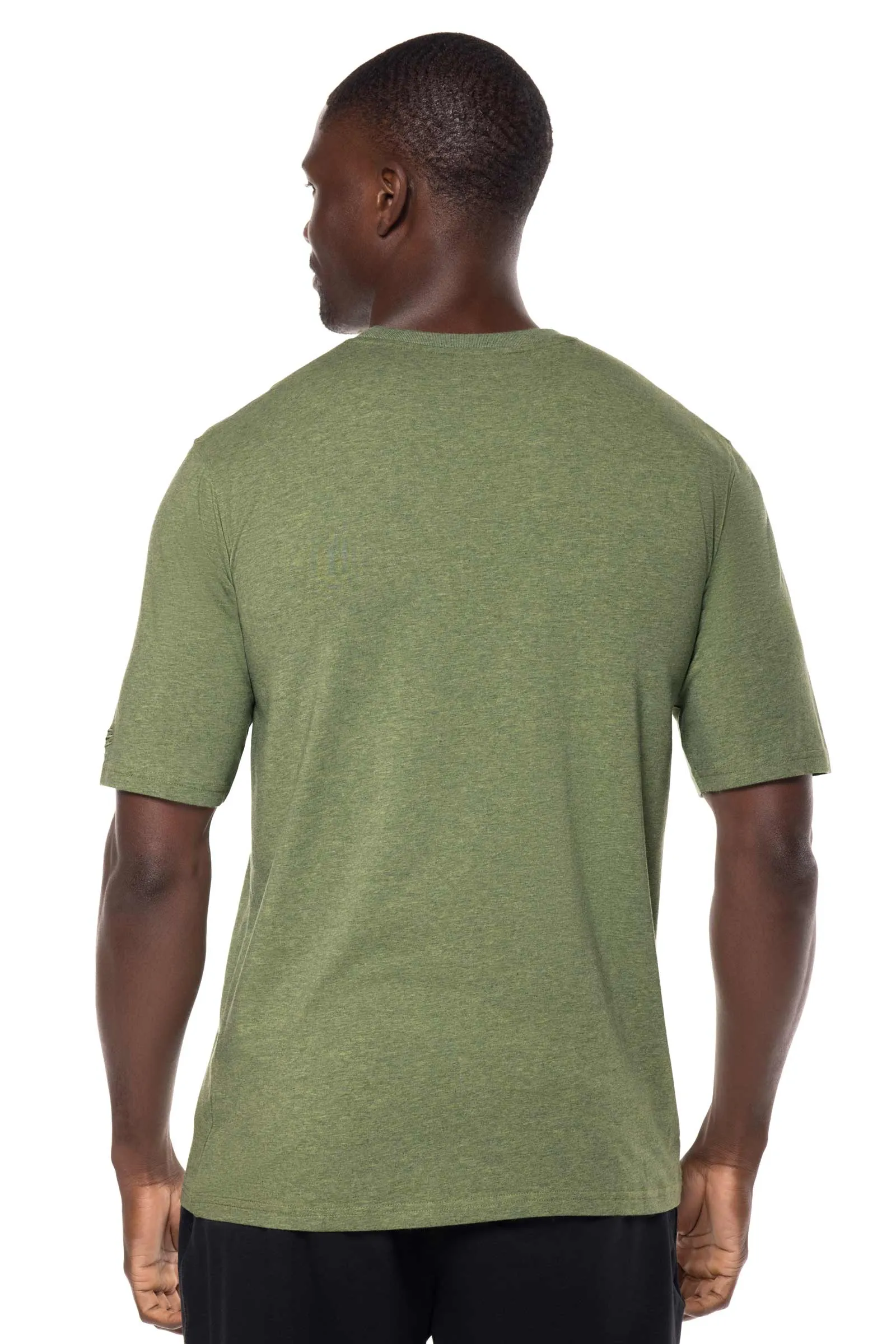 Men's Morada Everyday Short Sleeve T-Shirt | Light Green Heather