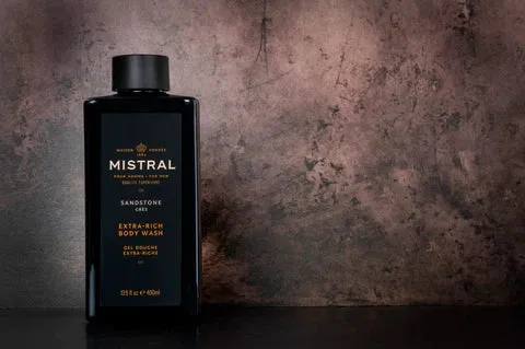 Mistral Men's Extra-Rich Body Wash