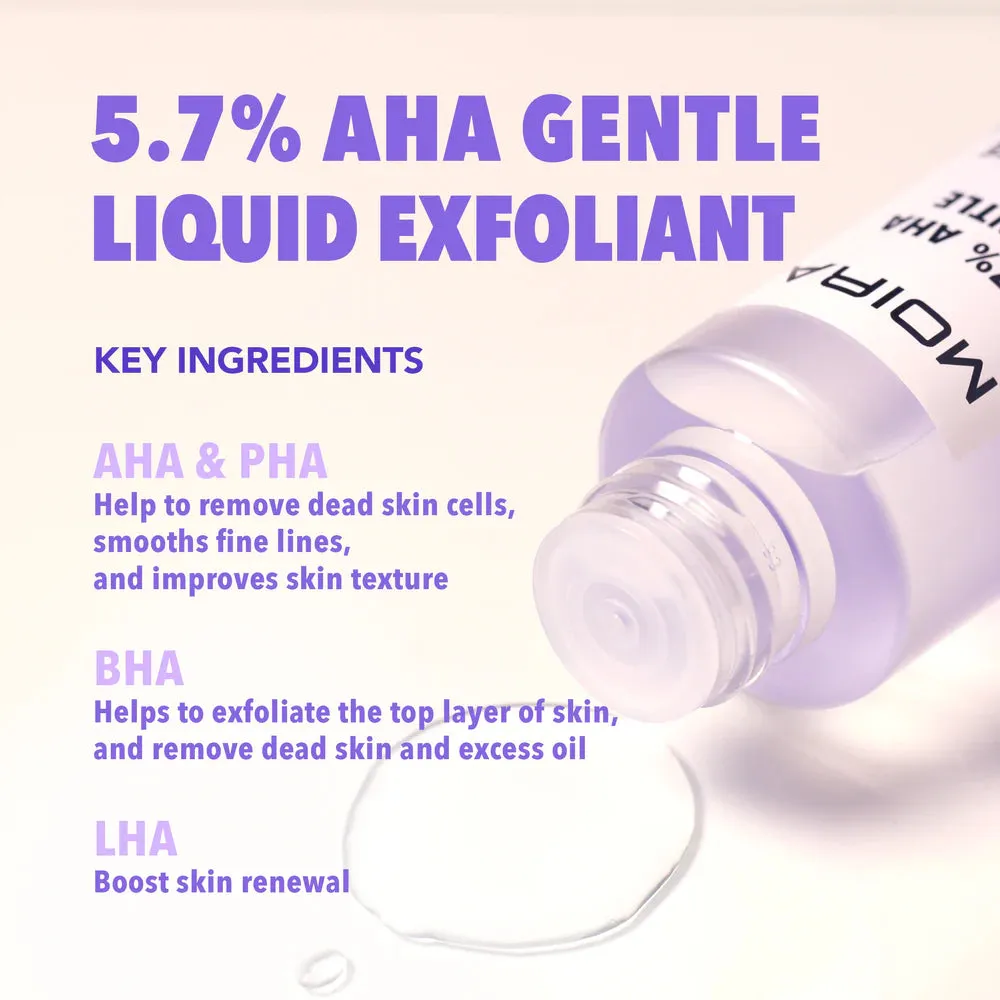 Moira 5.7% AHA Gentle Exfoliant