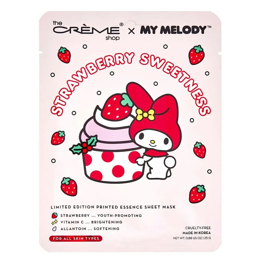 My Melody Strawberry Sweetness Sheet Mask ( 6 units)