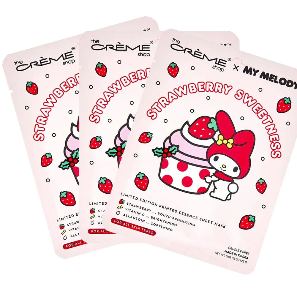 My Melody Strawberry Sweetness Sheet Mask ( 6 units)