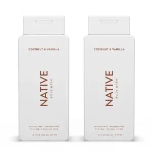 Native Body Wash Contains Naturally Derived Ingredients