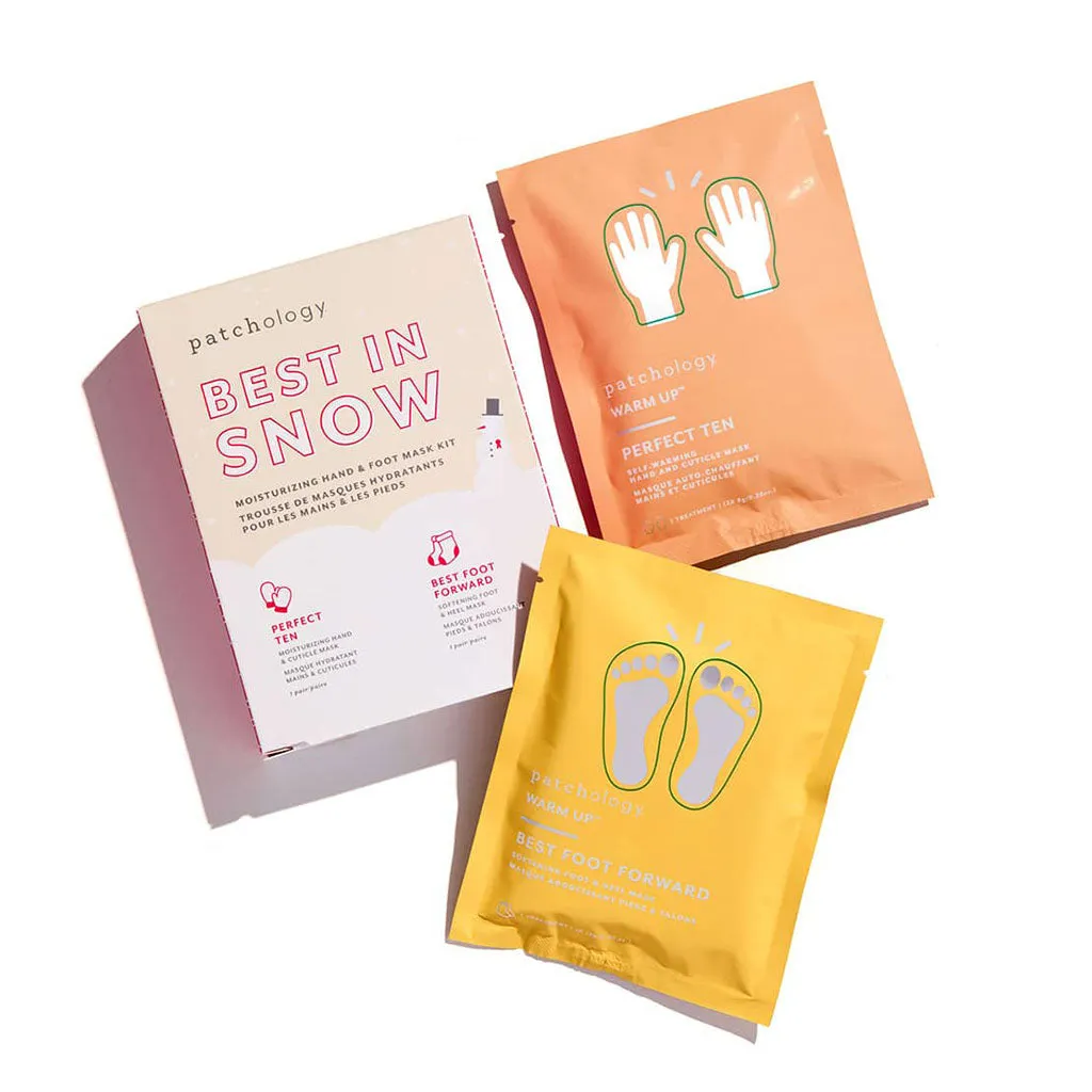 Patchology Best In Snow - Moisturizing Hand & Foot Masks