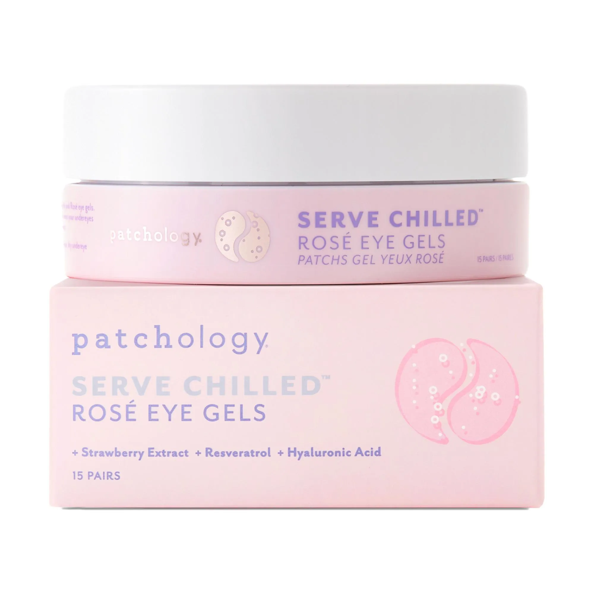 Patchology Serve Chilled Rosé Eye Gels