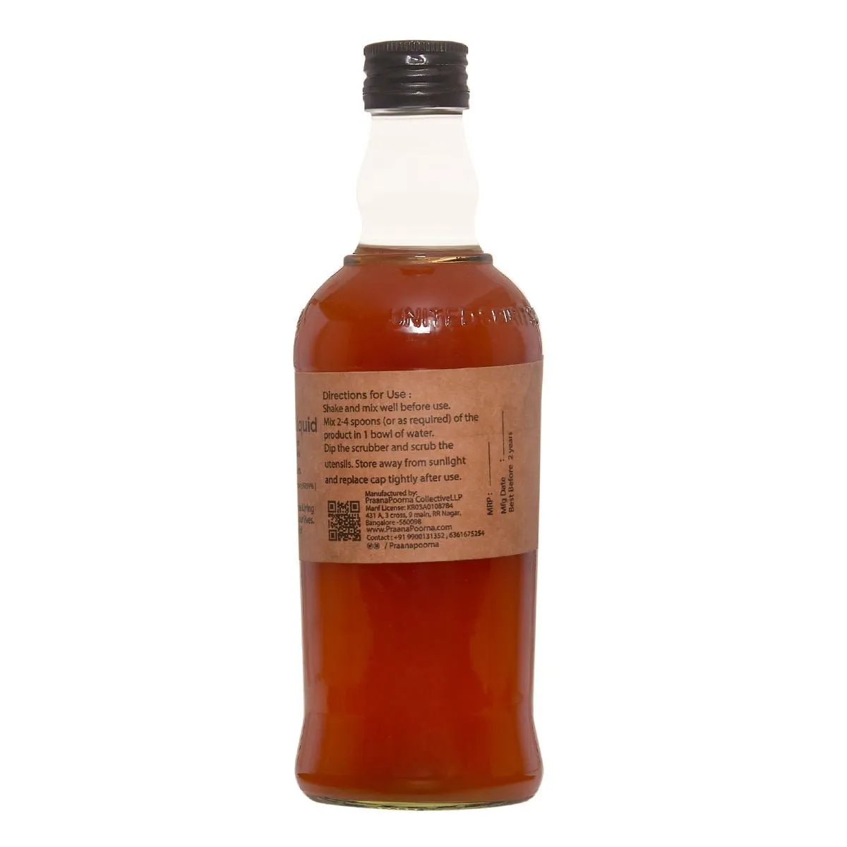 Plant Based Natural Vessel Wash-350ml