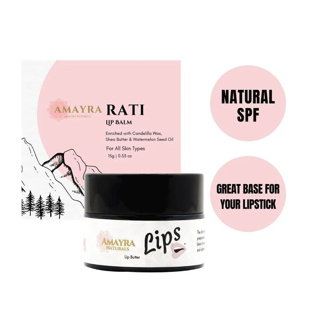 Rati Watermelon Mandarin Lip Butter |  15gm