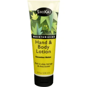 Shikai - Lotion, Hand & Body Cucumber Melon, 8 Oz - Pack of 3