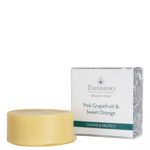 Trevarno Organic Pink Grapefruit & Sweet Orange Soap 75g