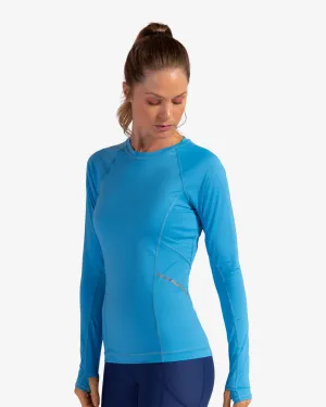 WOMEN'S REFLECTIVE WAIST TOP (2014) - Ocean Blue